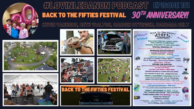 Lebanon Indiana gears up for vibrant fifties festival