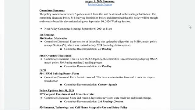 School board adopts major policy changes for student safety