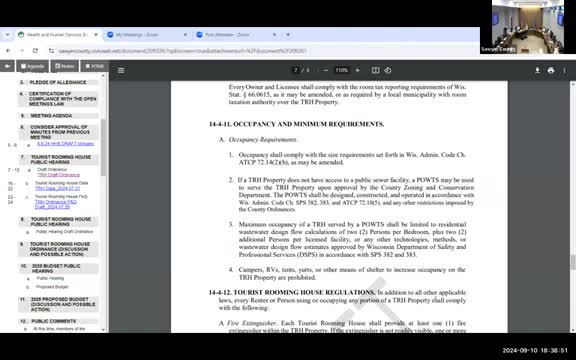 County Board Moves Forward with Controversial Short Term Rental Ordinance