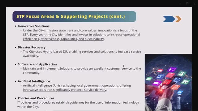 City plans ambitious five-year tech investment strategy