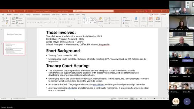 Truancy court transforms lives by tackling school absenteeism