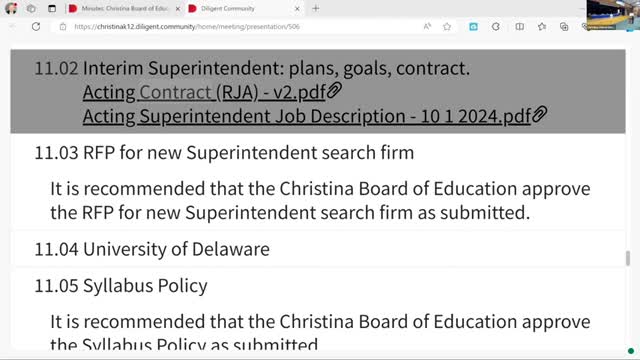 School Board Moves Forward with Superintendent Search Amid Controversy