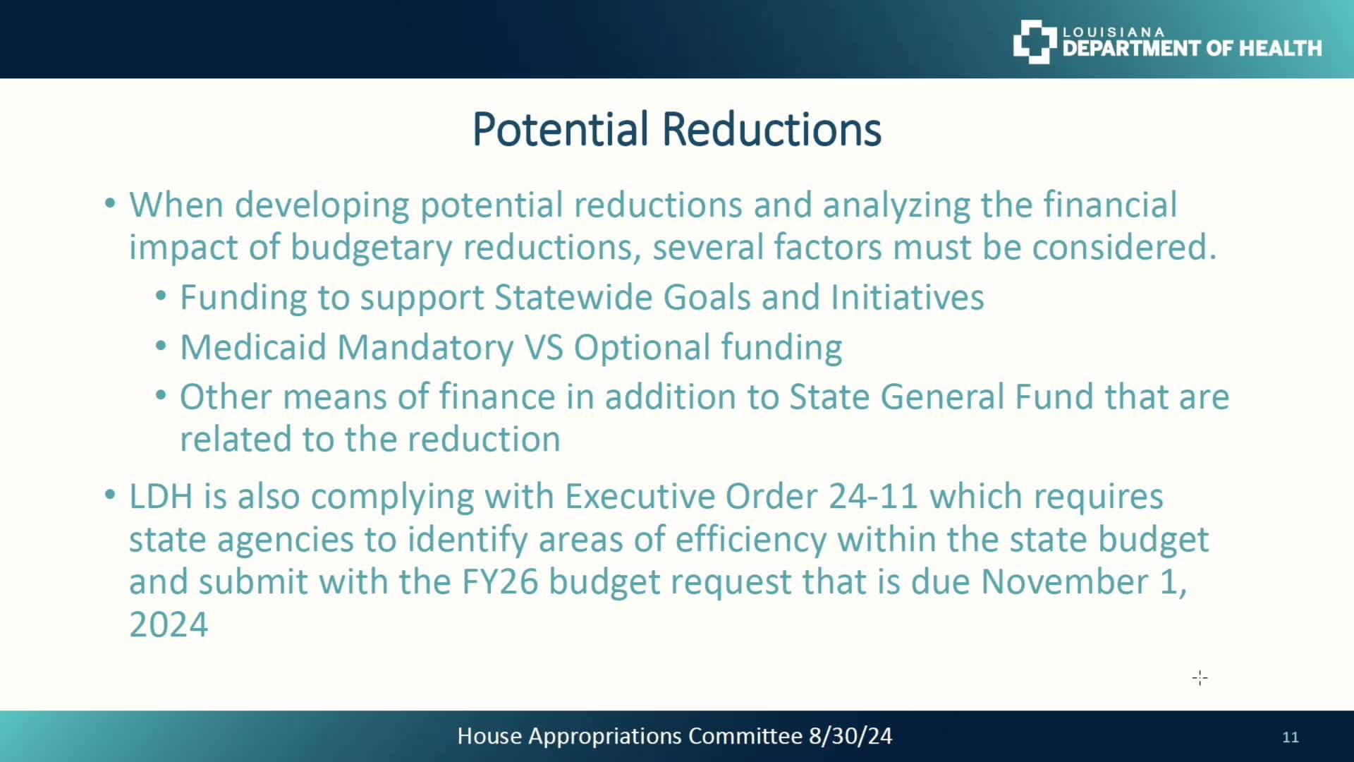 State budget cuts threaten vital health services and workforce