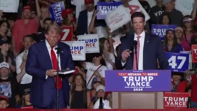 Trump vows to secure the border in Nevada campaign