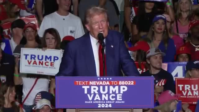 Trump vows to end migrant invasion and restore American jobs