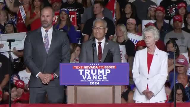 Wayne Allen Root rallies Trump supporters for 2024 election