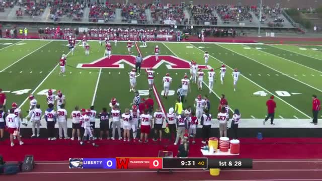 Eagles strike first with touchdown in rainy showdown