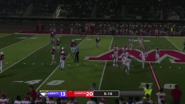 Warriors seize momentum with game-changing interception and touchdown