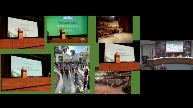 School year kicks off with inspiring student performances and new leadership
