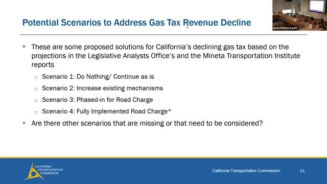Lawmakers debate bold solutions to replace gas tax