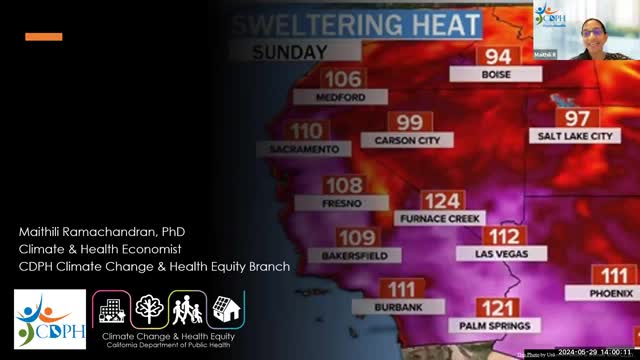 California tackles health risks from climate change heat waves