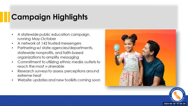 California launches major initiative to combat heat illness