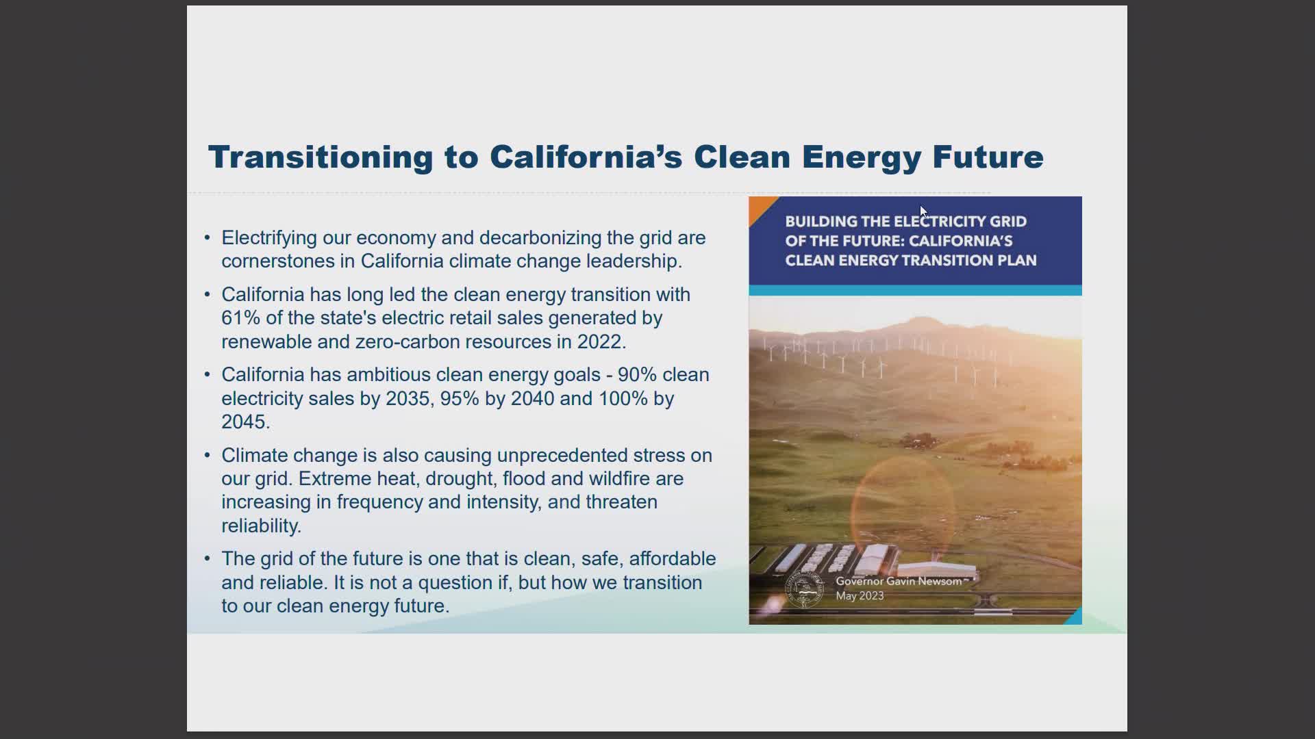 California braces for climate crisis impact on energy grid
