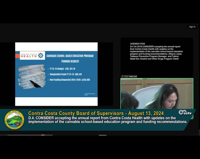 Health officials push for cannabis education to protect youth