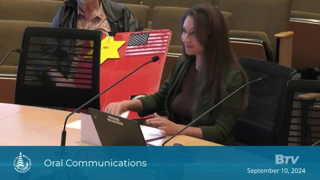 Activist confronts council over alleged Nazi-like policies