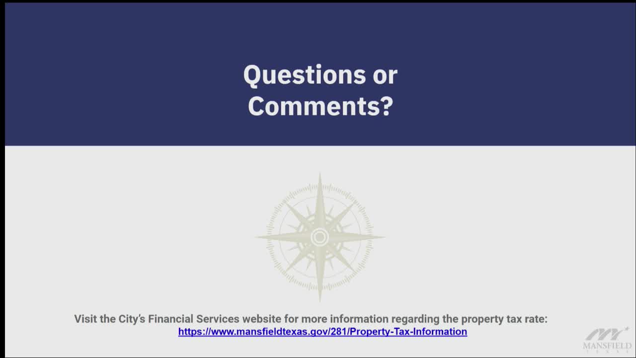 City Council Approves Historic Tax Rate Reduction