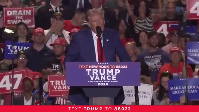 Trump vows to restore America and end chaos
