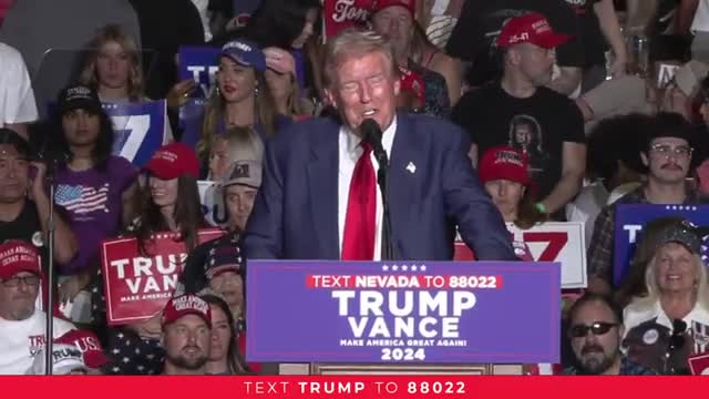Trump warns of nuclear chaos and promises American revival