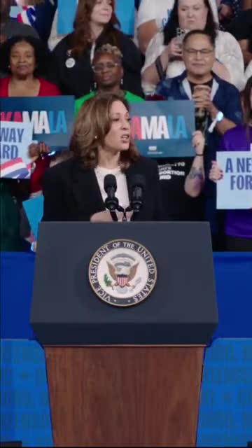 Candidate pledges bold vision for America's future