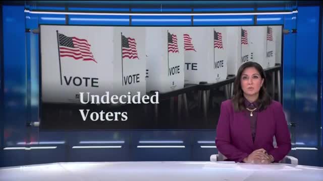 Undecided voters shift toward Kamala Harris after debate