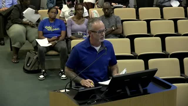 Community leader highlights urgent water crisis struggles