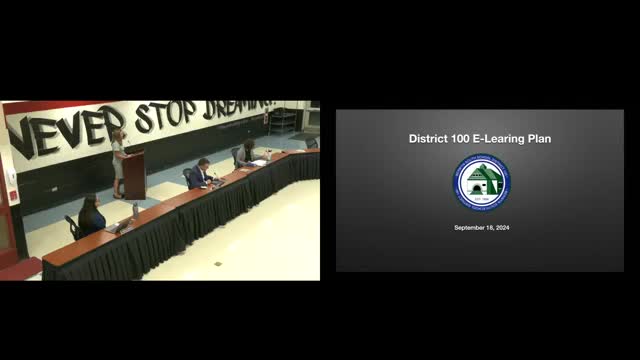 School district launches innovative e-learning plan for winter