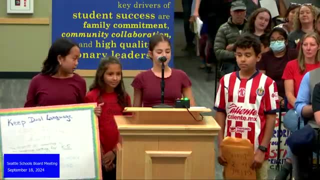 Students rally against school closures to preserve cultural ties