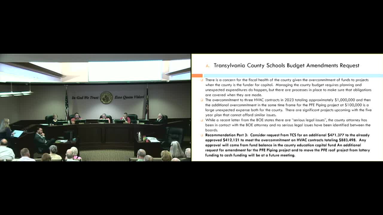 County faces budget crisis amid unexpected project costs