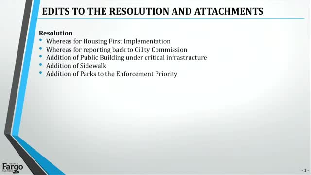 City proposes housing first strategy to tackle homelessness crisis