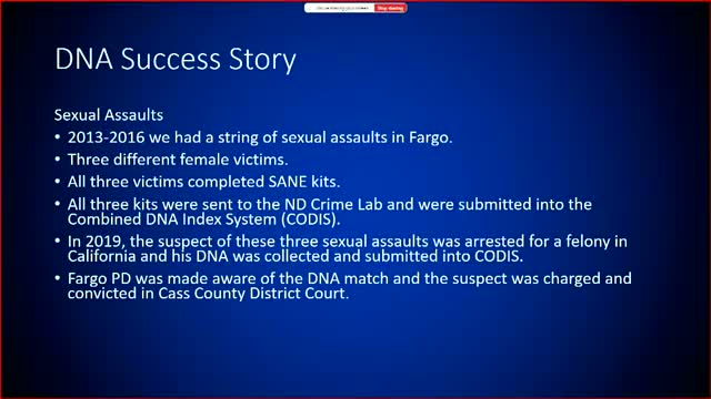 DNA Breakthrough Solves String of Sexual Assault Cases