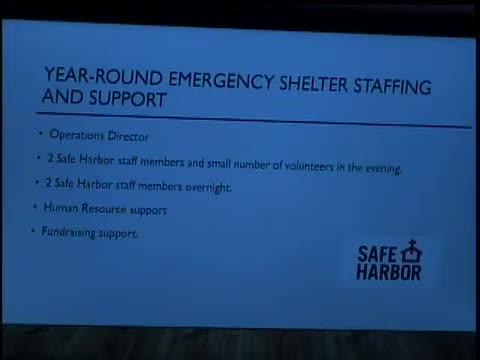 City plans year-round shelter to combat homelessness crisis