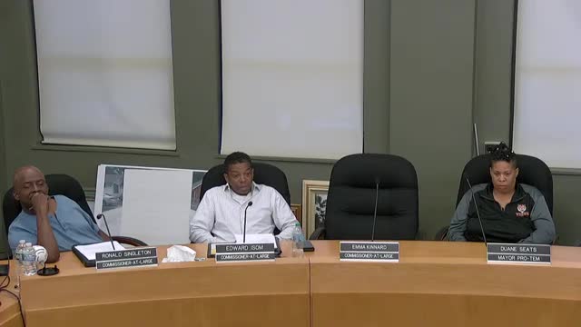 City Commissioner Demands Accountability from City Manager