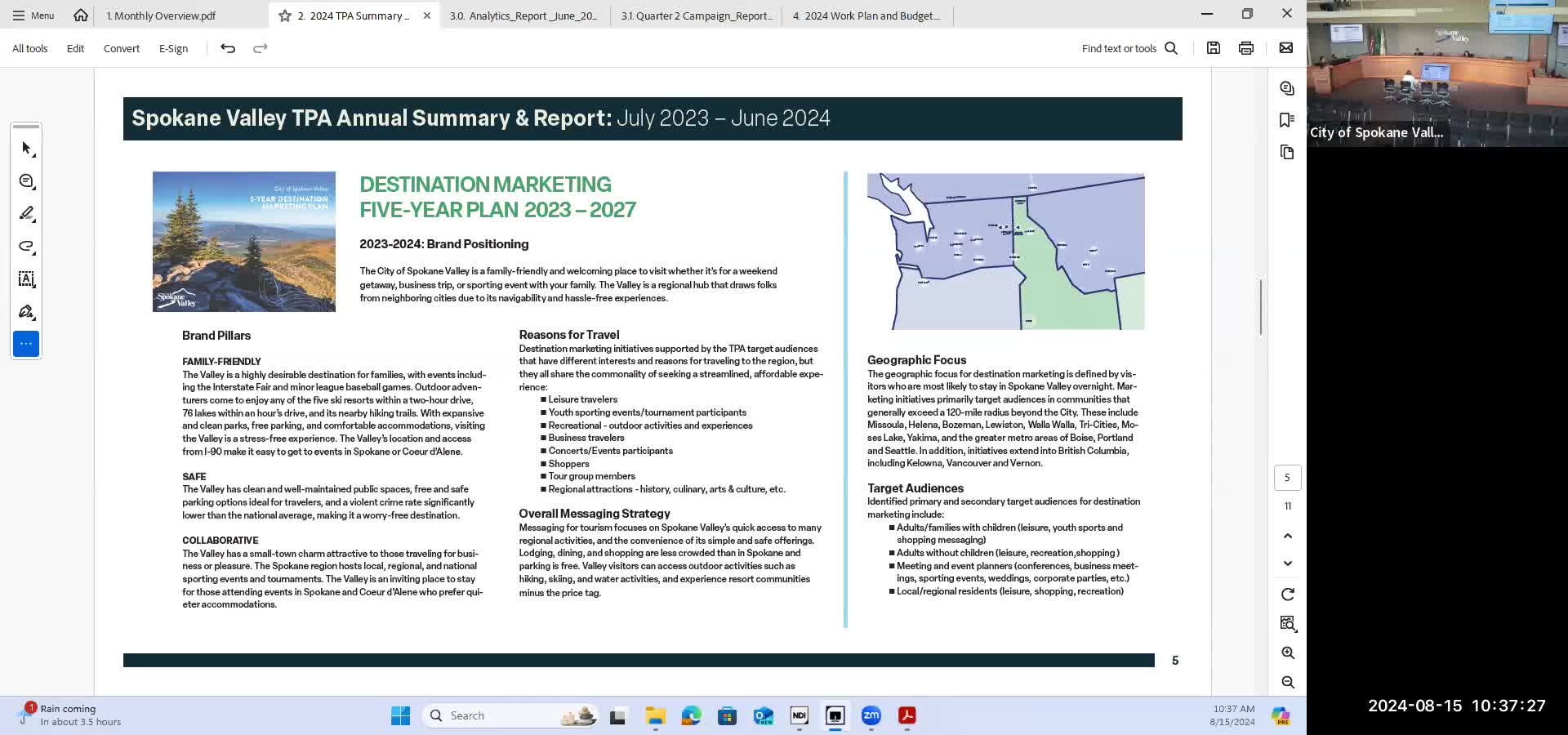 Spokane Valley launches bold marketing campaign to attract visitors