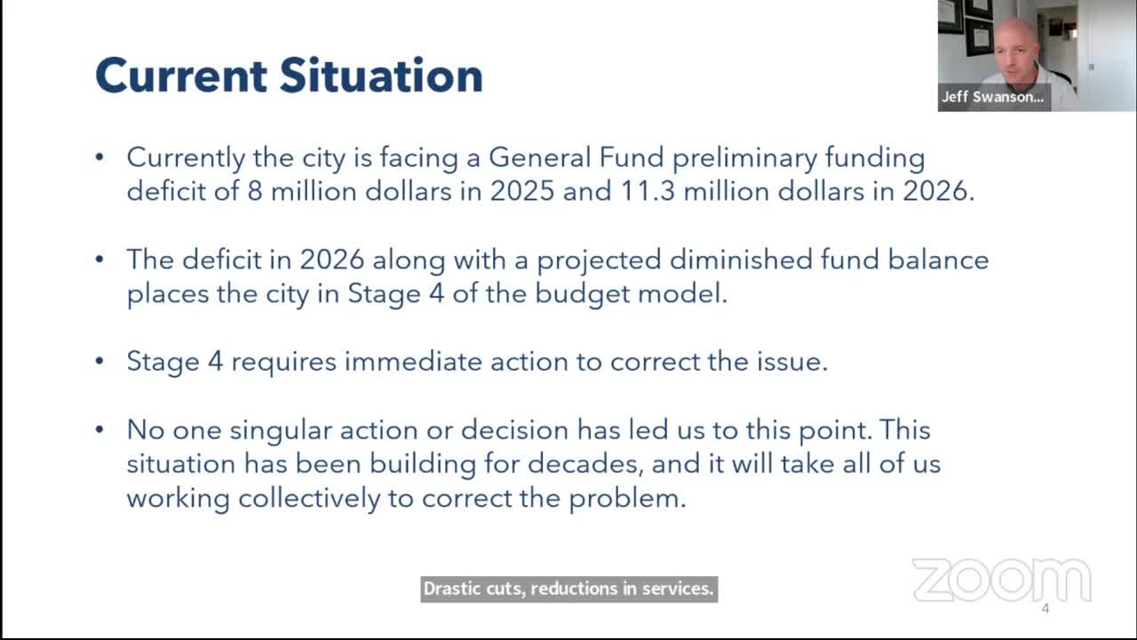 City faces $11 million budget crisis as inflation soars