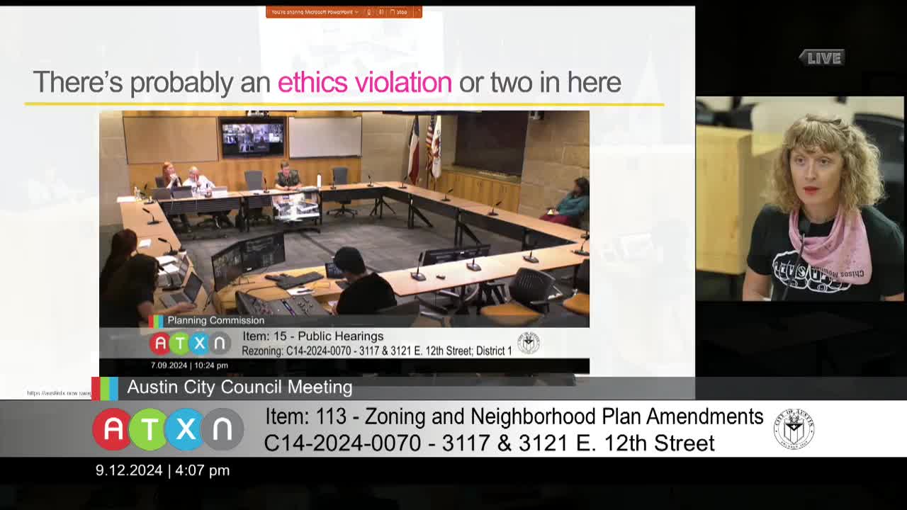 Council honors late ethics commissioner in heartfelt tribute