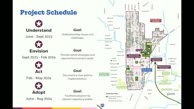 City unveils ambitious plan to transform downtown Denton