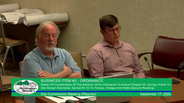 Neighbors clash over new fence ordinance changes