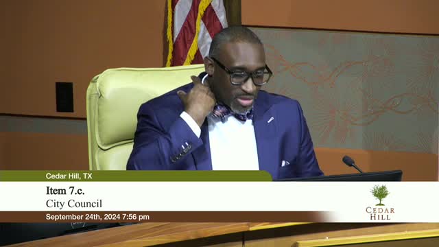 Cedar Hill Council Approves Exciting New Restaurant Concept