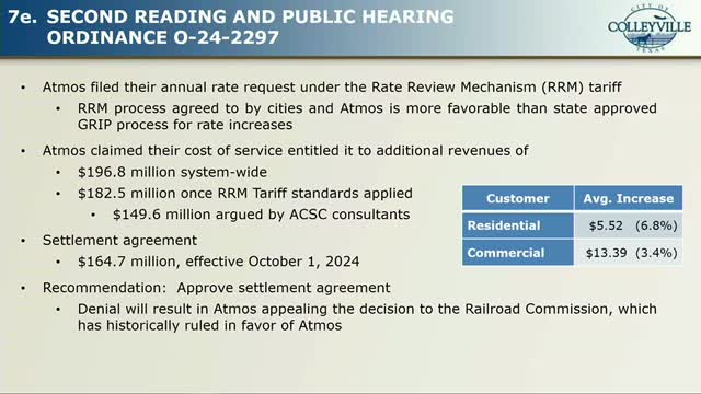 City negotiates major gas rate reduction for residents