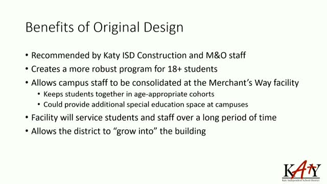 Katy ISD plans innovative center for special education needs