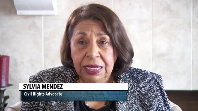 Sylvia Mendez champions equality in landmark education battle
