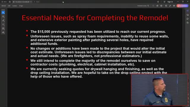 Renovation costs soar as unforeseen issues arise