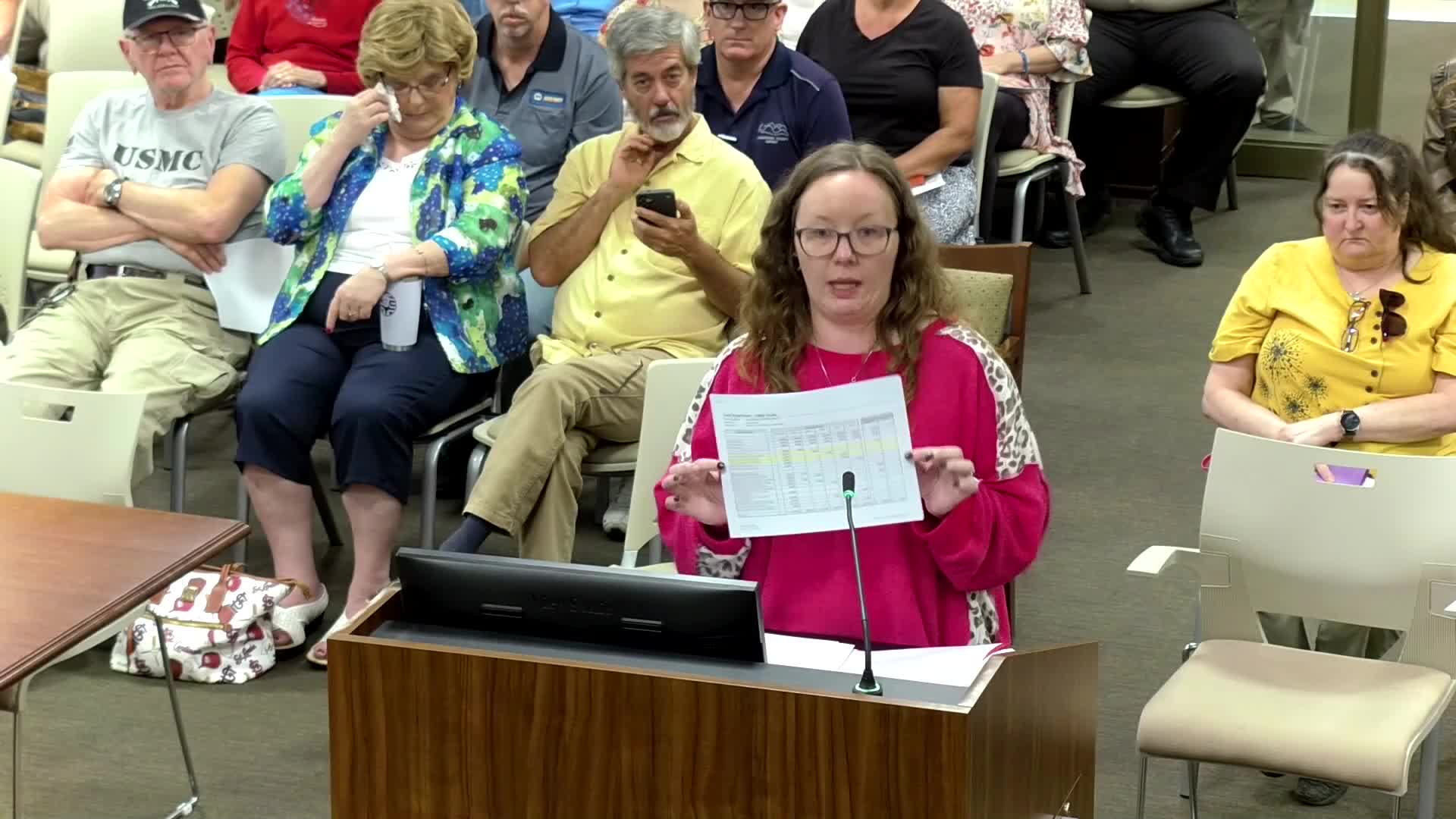 Residents demand answers on controversial road paving project