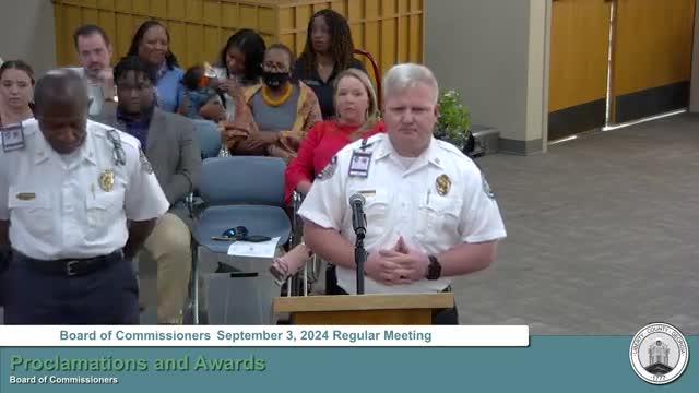 Firefighters honored for lifesaving efforts beyond battling blazes