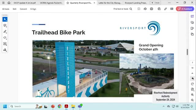 Oklahoma City gears up for grand opening of bike park