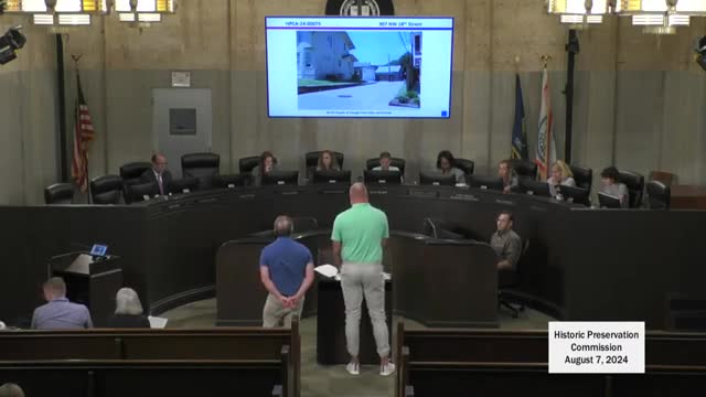 Controversial porch addition sparks debate in historic district