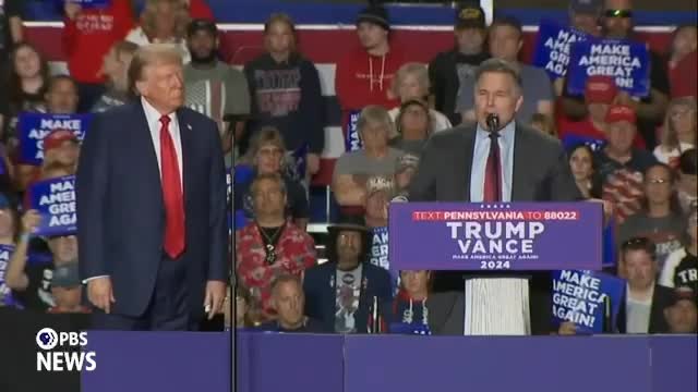 Trump rallies supporters for crucial election battle