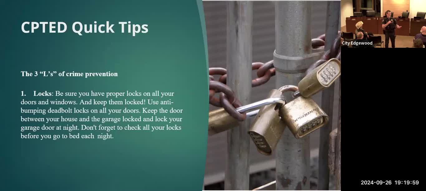 Community urged to enhance home security against rising crime