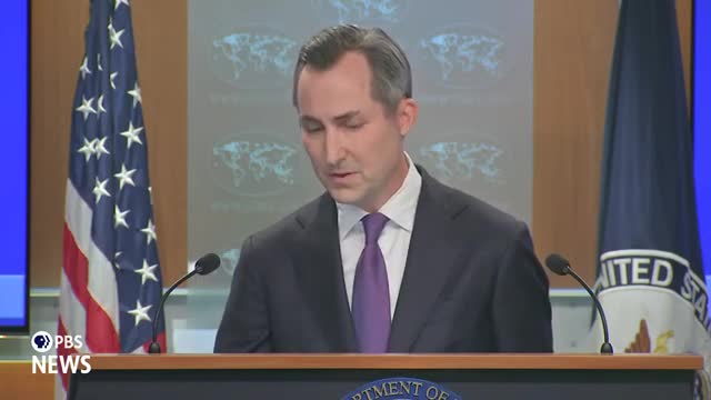 US supports ceasefire while backing Israel's right to defend