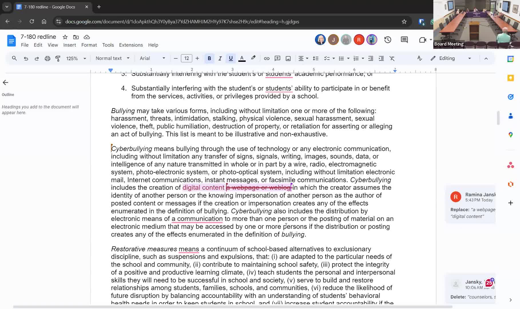 New policy targets digital bullying and misinformation